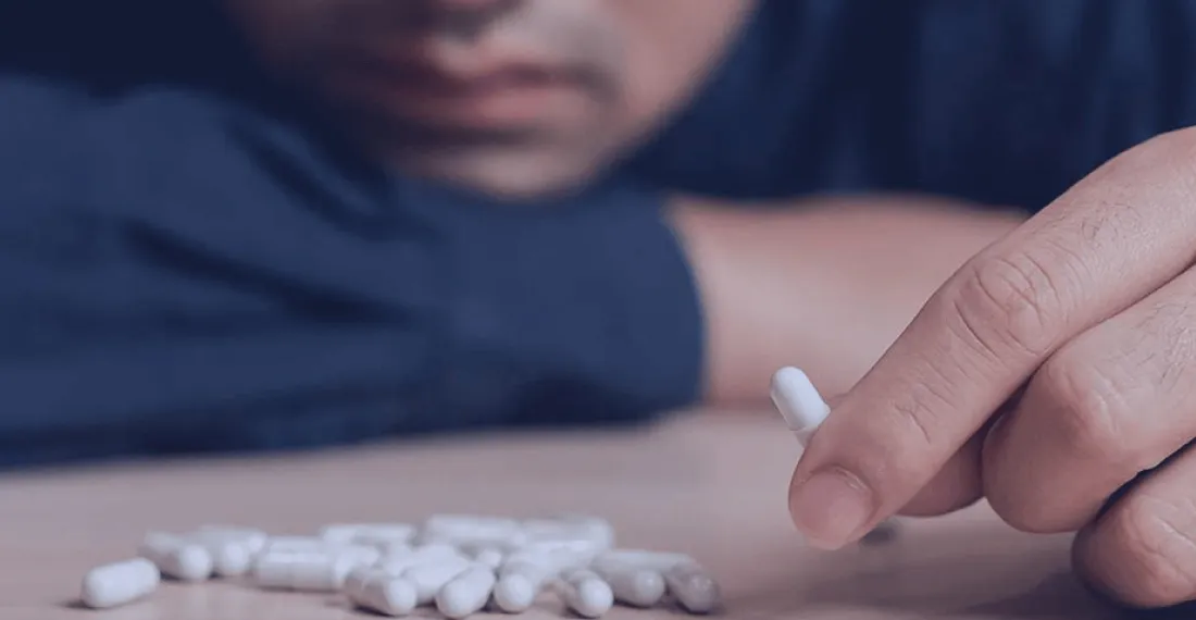 Мужчина с наркотическими веществами